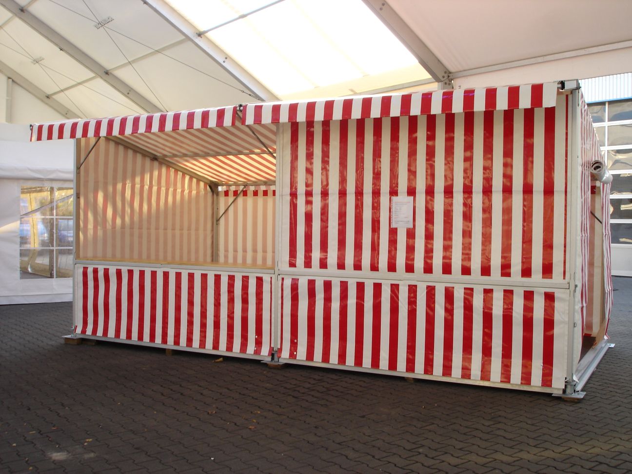 Verkaufsstand 3 x 6 m